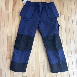 NWT Blaklader 1680  Heavy Worker Pants Size 38X30  Cordura Canvas Work Utility